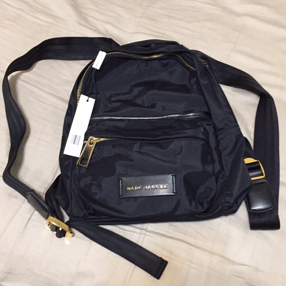Marc Jacob black mini backpack (brand new)